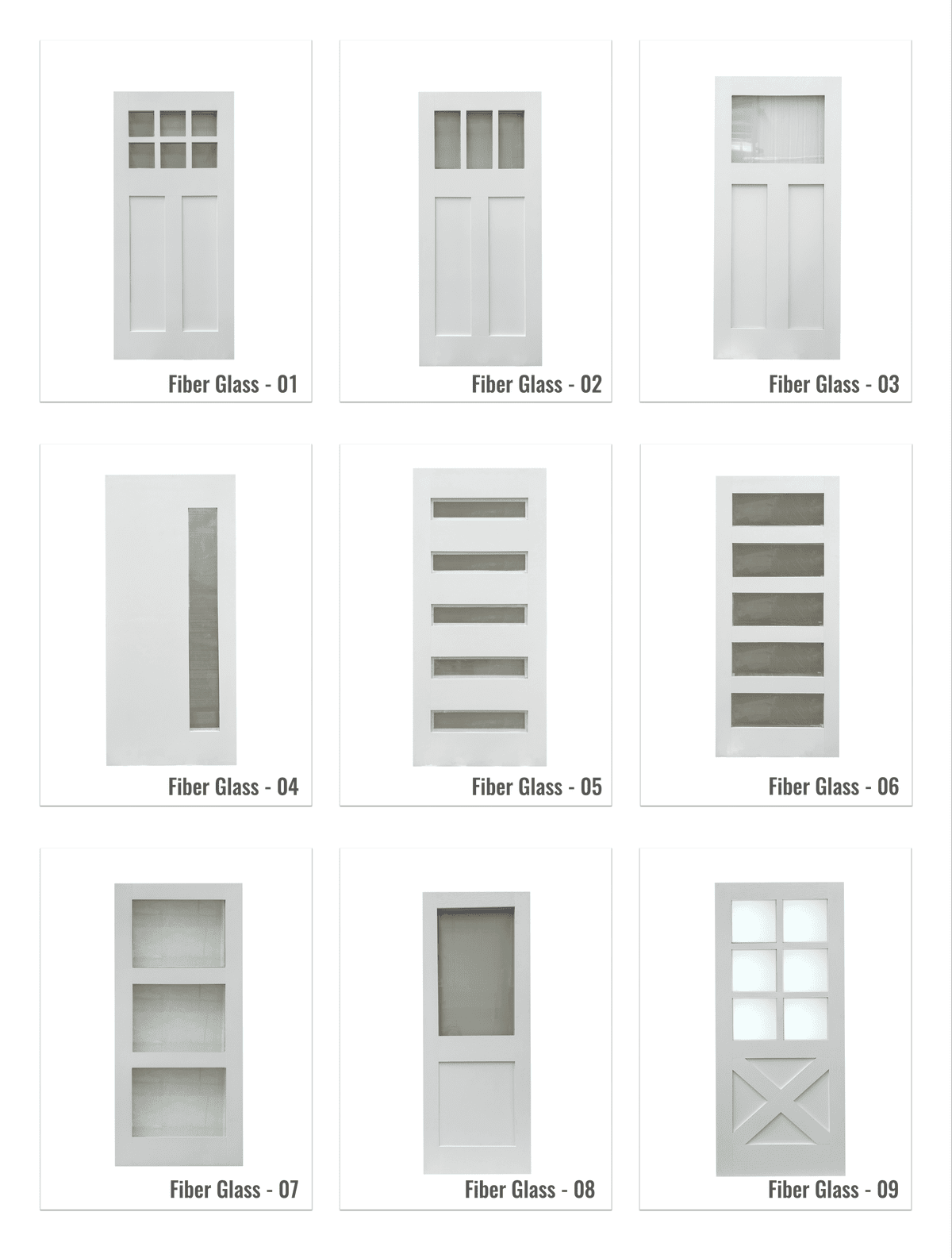 Exterior - Fiber Glass
