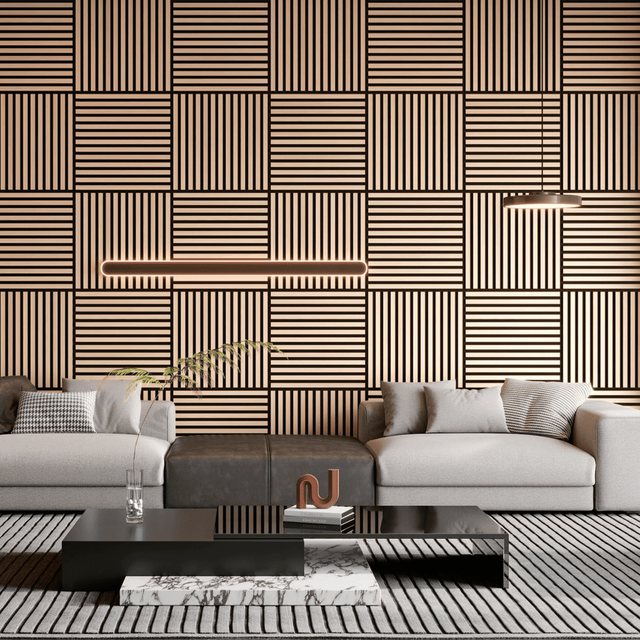 Acoustic Louver Wall Panels