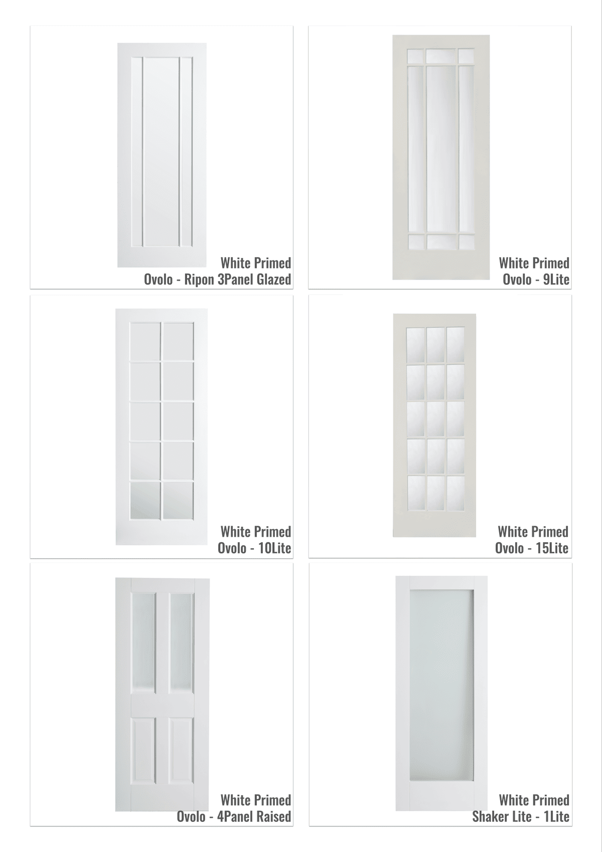 室内门01白底漆门04