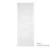 White Primed Door
